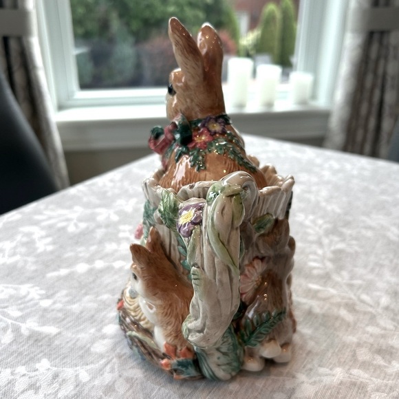 Vintage Fitz and Floyd Classics Bunny Teapot - Picture 10 of 16